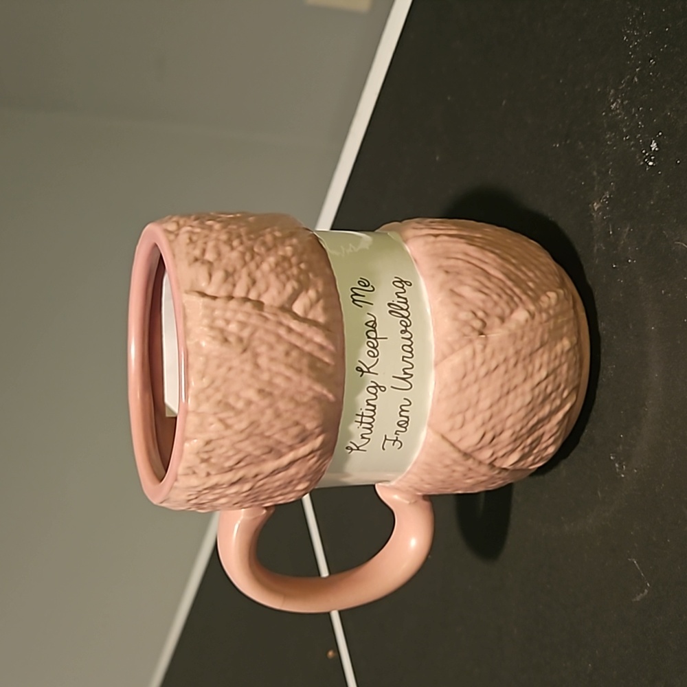 Knitting mug